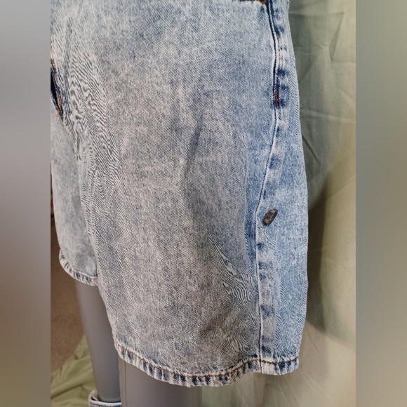 A Fashion Nova Embroider Lets Ride Western Boot Convertable Straight Leg Jeans - Picture 11 of 16